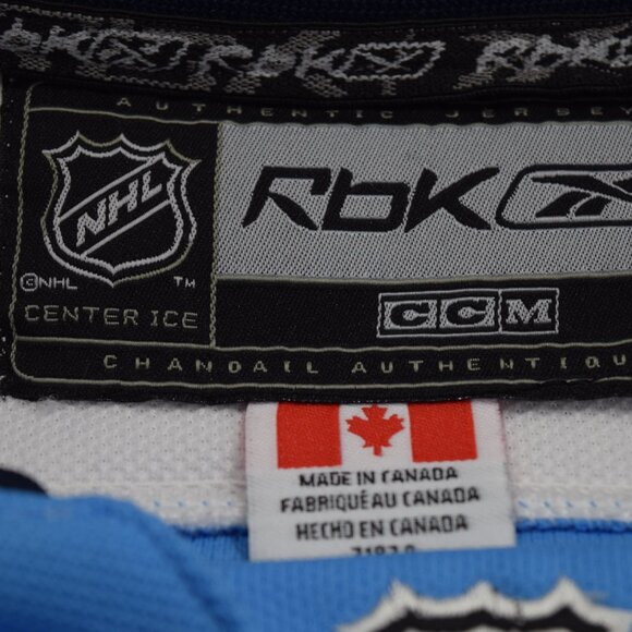 Reebok Pittsburgh Penguins Light Blue Premier Hockey Jersey Sidney Crosby - Picture 4 of 7